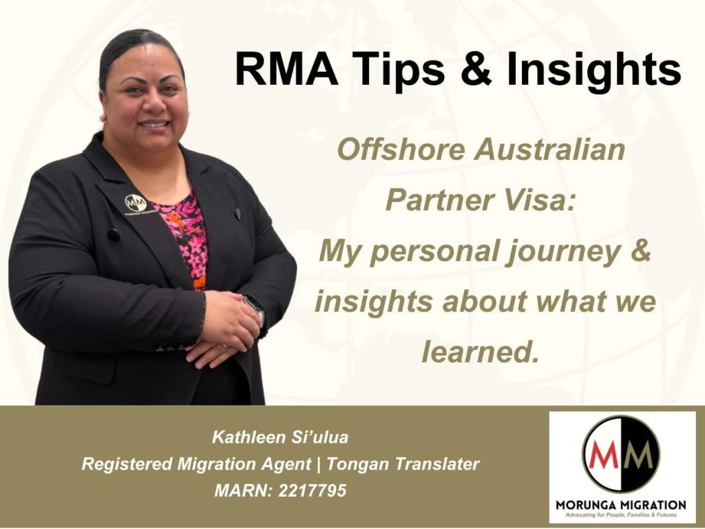 Journey of an Offshore Partner Visa